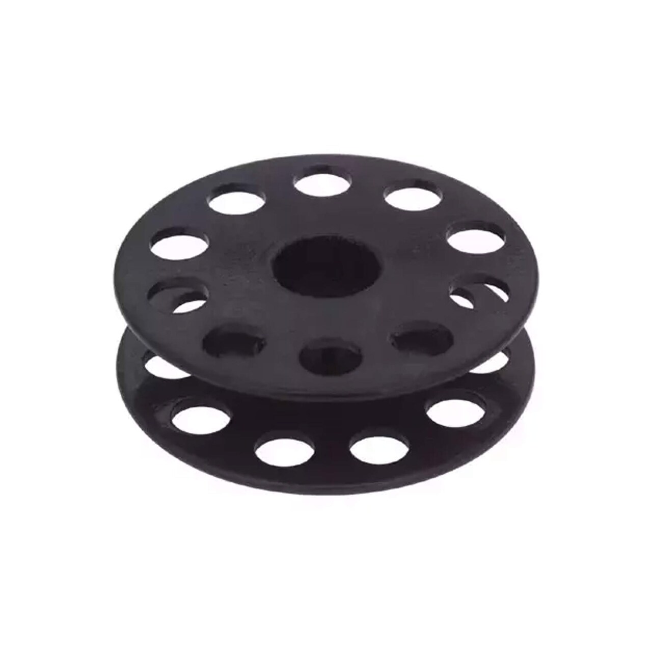 Black Bobbins With Holes Zig-Zag Industrial Sewing Machines #210530 Durable Metal Construction